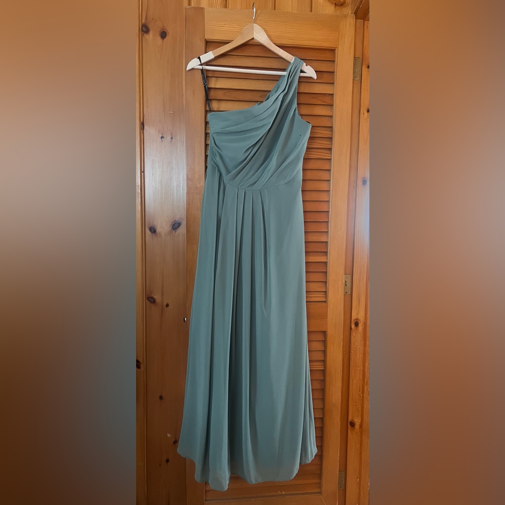 Sorella Vita One Shoulder Green Dress